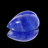 APP: 8.7k 36.85CT Oval Cut Cabochon Tiger's-Eye Quartz Gemstone