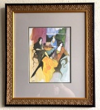 Outstanding Limited Edition Tarkay Lithograph ''''Disregarding'''' 19.25''''x 22.25'''' Plate Signed