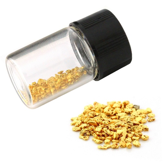 Very Rare 1 Gram Pure Alaskan Gold Nuggets
