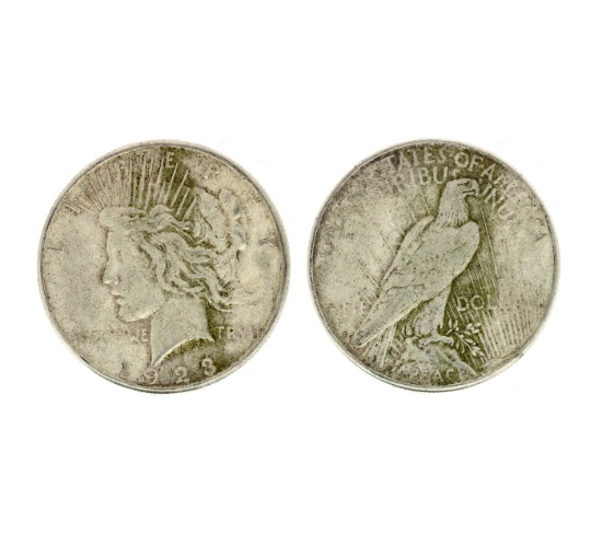1923-S U.S. Peace Silver Dollar Coin