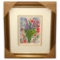 Chagall (After) 'Les Lupins Bleu' Museum Framed Giclee-Ltd Edn (Vault_DNG)
