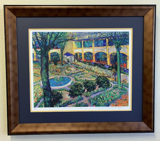Van Gogh Limited Edition Estate Signed Numbered Museum Framed Giclee! (Vault_DNG)