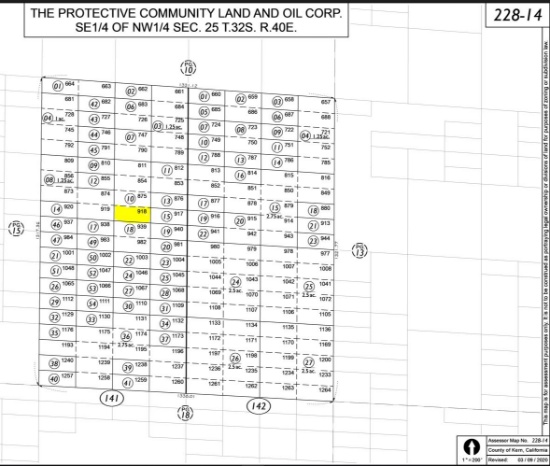 CASH SALE! California Kern County Recreational Lot! Investors Dream! Vault GA File. 6814875