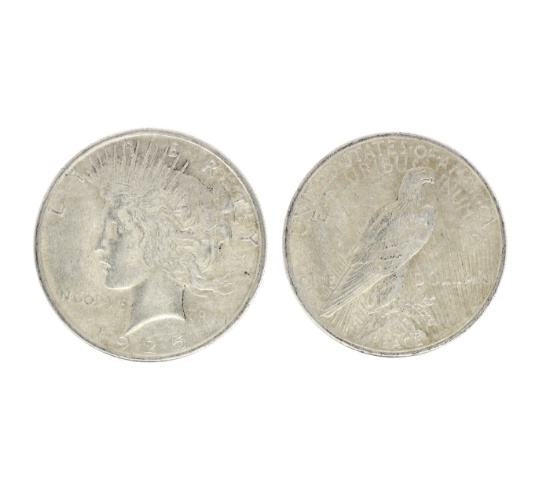 1925 U.S. Peace Silver Dollar Coin