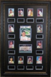 1961 Yankees Vs. Reds World Series Museum Framed Collage - Plate Signed (Vault_BA)