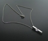 The New Genesis Diamond and Sterling Silver Necklace