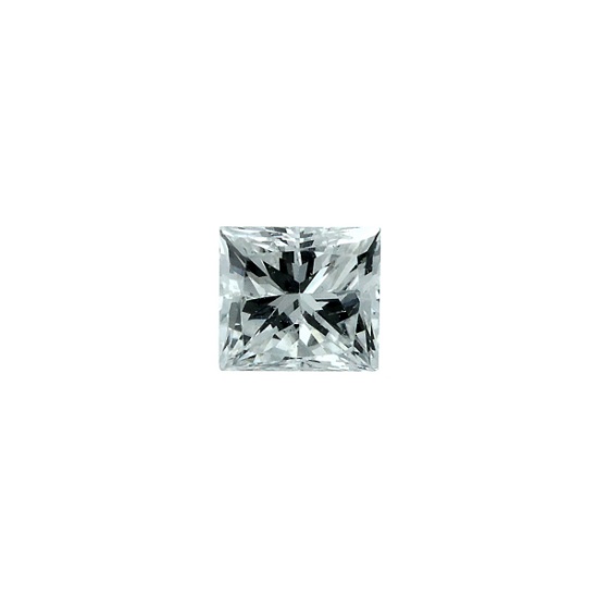0.15CT Square Cut Diamond Solitaire Gemstone