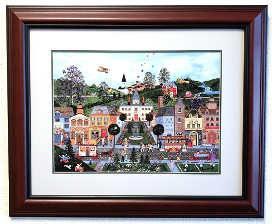 Wooster Scott - "Where Dreams Come True" Framed Giclee Original Signature & Numbered Editon