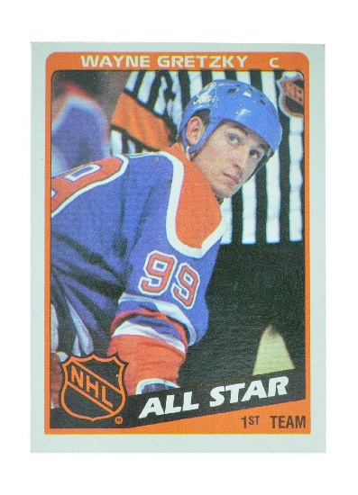 NHL 1984 All-Star Wayne Gretzky Card