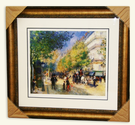 Renoir (After) -Limited Edition Numbered Museum Framed 04 -Numbered (Vault_DNG)