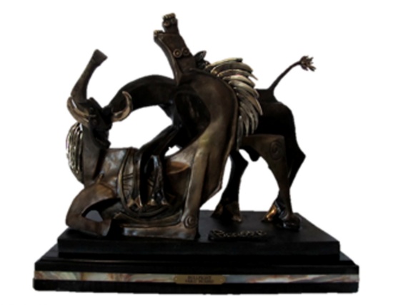 Bronze Picasso "Bullfight" 19" H x 22" L x 11" W -Great Investment- (Vault_AS)