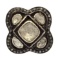 App: $2,130 0.64ctw Silver and Gold Diamond Ring (Vault_R33)