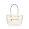Brand New Michael Kors Leather Cream MD FRNT ZP  chin Tote (Retail Price) $448