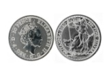 2020 British Silver Britannia BU Uncirculated Queen Elizabeth Coin