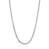 14KT White Gold, 7.50CT Round Brilliant Cut Diamond Necklace (VGN A-49) (Vault_V)