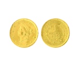 1853 $1.00 U.S. Liberty Head Gold Coin