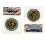 2007-P U.S. $1 Presidential Oath Dollar George Washington Coin