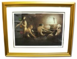 Icart  (After) - Melody Hours - Museum Framed Giclée 23x29 (Vault_DNG)