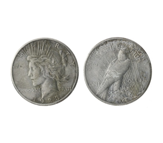 1923-S U.S. Peace Silver Dollar Coin