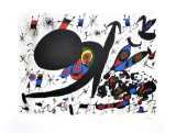 JOAN MIRO Homage To Joan Pratt Print, 24