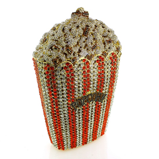 Popcorn Rare Designer Crystal Purse!