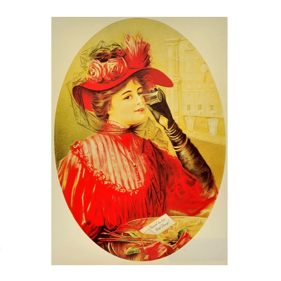 Collectable Coca Cola Advertising Poster (12" x 16.5") (Dimensions are Approximate)