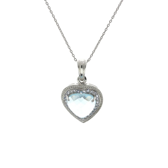 Topaz Sterling Silver Pendant