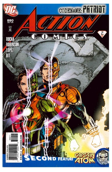 CAPTAIN ATOM Action Comics (1938 DC) Issue #880