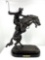 Regular Bronco Buster Bronze by Frederic Remington Rendition 22.5in H x 18in L x 9.5in W 50lb (Vault