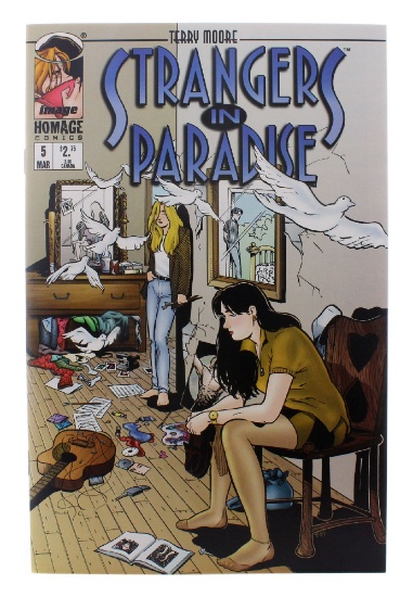 Strangers in Paradise (1996 Homage/Abstract) Issue #5