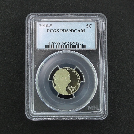 2010-S Thomas Jefferson Return to Monticello Nickel (Vault_DT)