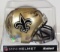 *AUTOGRAPHED MINIATURE FOOTBALL HELMET