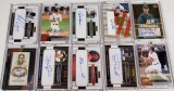 *10 AUTOGRAPHED UPPER DECK BASEBALL CARDS