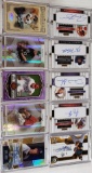 *10 AUTOGRAPHED UPPER DECK BASEBALL CARDS