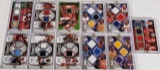 *11 BASKETBALL COLLECTOR CARDS WITH SWATCHES