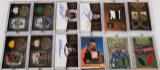 *13 NASCAR COLLECTOR CARDS WITH SWATCHES