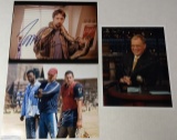 *3 AUTOGRAPHED PHOTOS