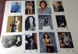 *12 AUTOGRAPHED PHOTOS