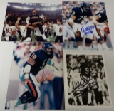 *4 AUTOGRAPHED PHOTOS