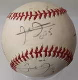 *AUTOGRAPHED BASEBALL