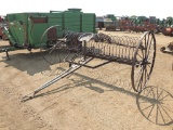 Horse Dump Rake  on Steel