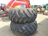 GY 30.5 x 32 Tires on Combine Rims