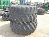 Firestone 30.5 x 32 Tires on Combine Rims