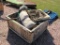 Pallet Box of Misc Cylinders, Pumps, Fan & Misc