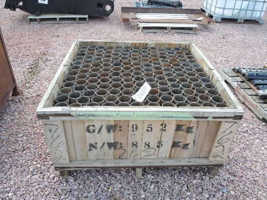 Pallet Box of Used Tubes for CH Rolls - 160 Total