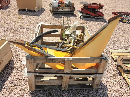 Pallet of NH Corn Head Poly Snouts & Parts