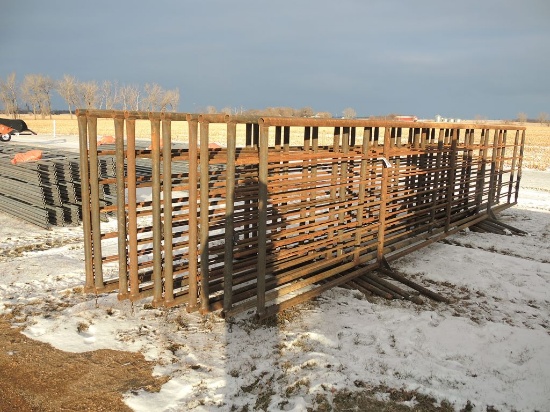(10) 24' Free Standing Cattle Panels