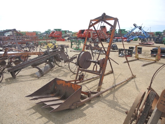 AC Belt Pulley Powered Loader