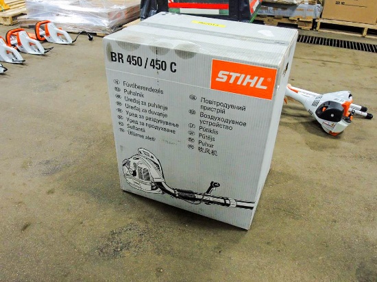 New Stihl BR450/450C Gas Powered Backpack Blower