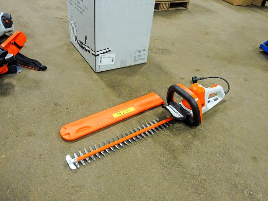 New Stihl HSE52 Electric Hedge Trimmer